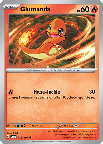 Pokemon Karmesin & Purpur - Obsidian Flammen (Karten 1-99 zur Auswahl)
