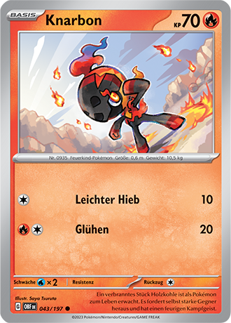 Pokemon Karmesin & Purpur - Obsidian Flammen (Karten 1-99 zur Auswahl)