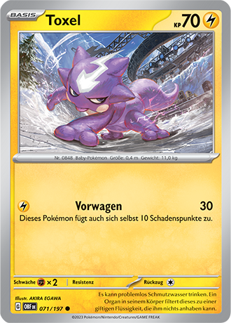 Pokemon Karmesin & Purpur - Obsidian Flammen (Karten 1-99 zur Auswahl)