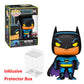FUNKO POP DC #369 Batman Black Light Glow Special Figur sealed + Protector Box