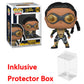 FUNKO POP DC Black Lightning #428 Thunder Vinyl Figur NEU sealed + Protector Box
