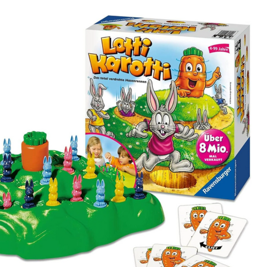 Ravensburger 22343 Lotti Karotti Kinderspiel 2-4 Spieler ab 4 Jahre - NEU