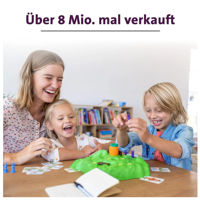 Ravensburger 22343 Lotti Karotti Kinderspiel 2-4 Spieler ab 4 Jahre - NEU