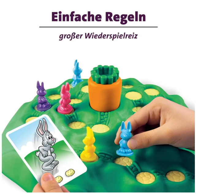 Ravensburger 22343 Lotti Karotti Kinderspiel 2-4 Spieler ab 4 Jahre - NEU