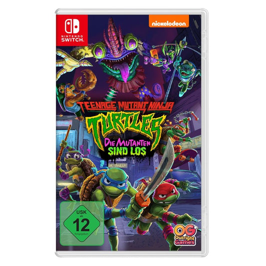 Nintendo Switch Spiel - Teenage Mutant Ninja Turtles TMNT - Die Mutanten sind los - gebraucht