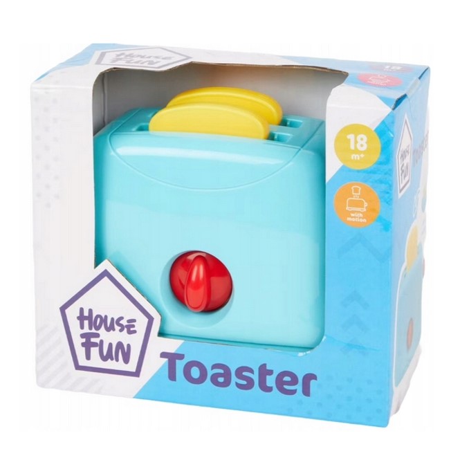 Spielzeug Toaster für Kinder -  NEU in Originalverpackung (ca. 15cm)