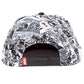 Marvel: Classic Red and White Logo Snapback Cap Mütze Basecap - verstellbar