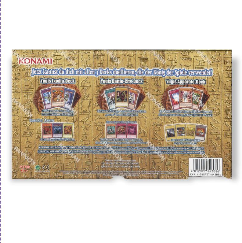 Yu-Gi-Oh - King of Games Yugi's Legendary Decks Unlimited DE deutsch NEU sealed