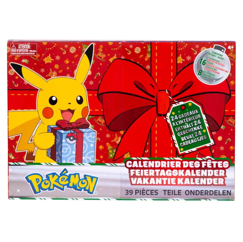 Pokemon Adventskalender Feiertagskalender Weihnachtskalender 24 Türchen