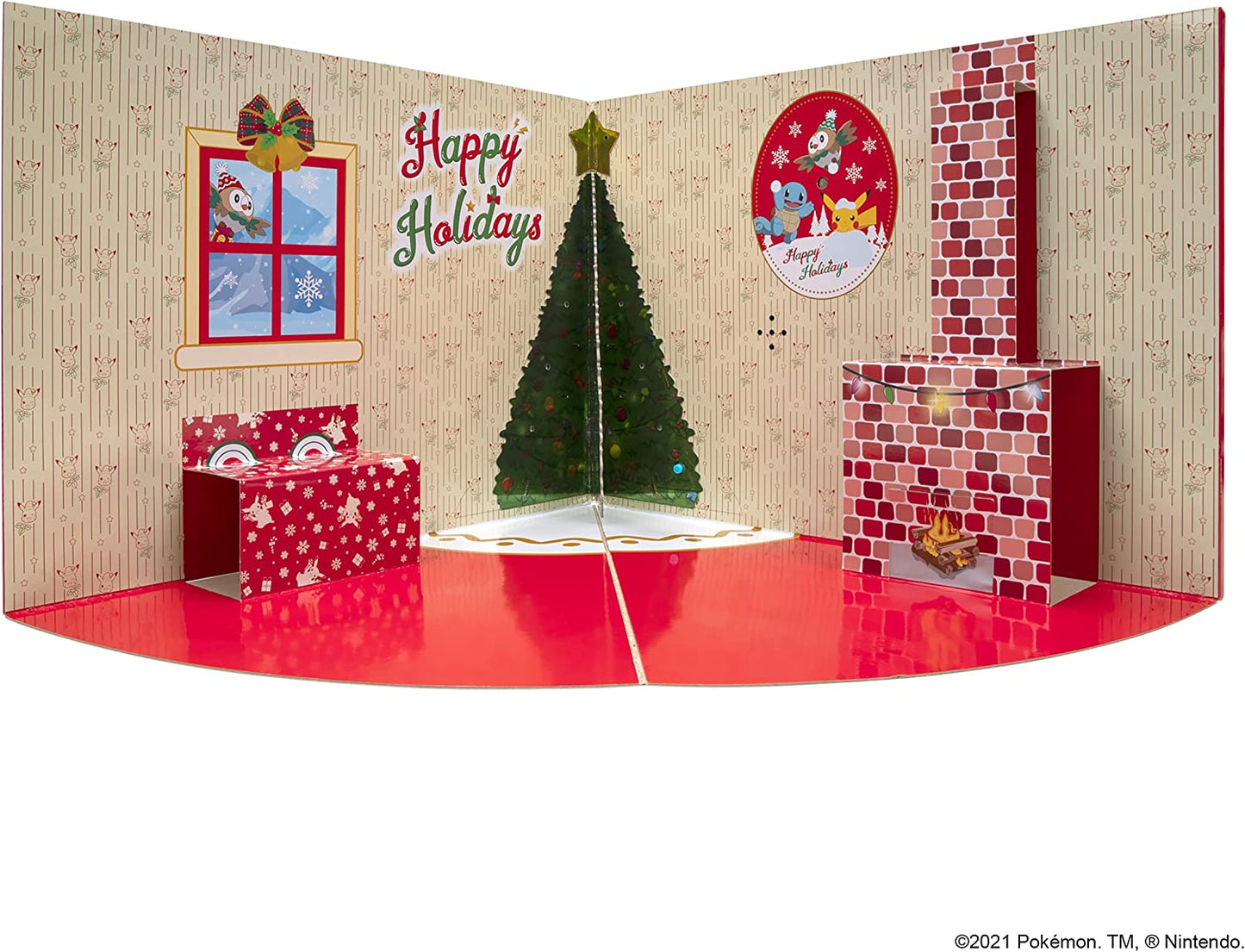 Pokemon Deluxe Adventskalender Weihnachtskalender mit Licht & Sound