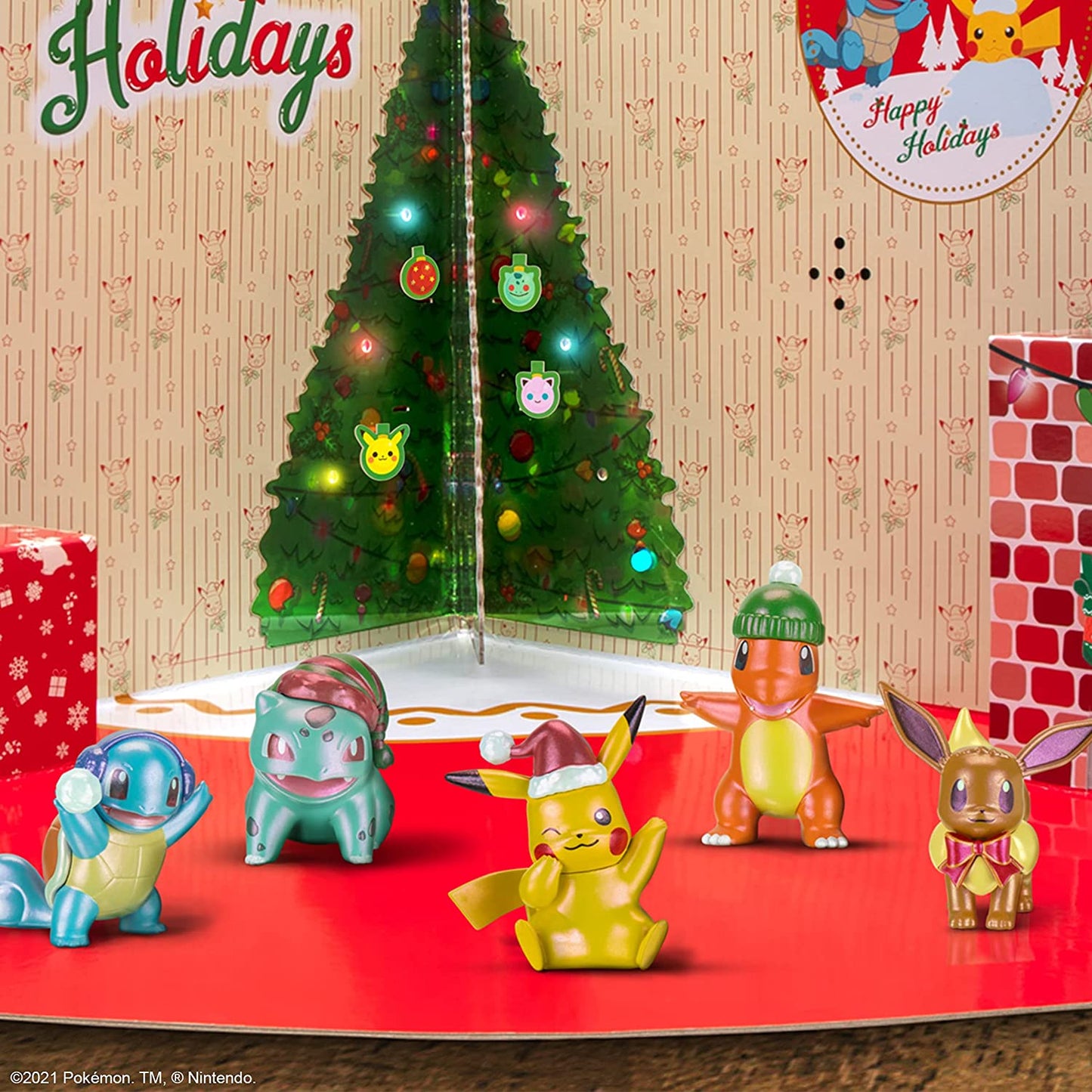 Pokemon Deluxe Adventskalender Weihnachtskalender mit Licht & Sound