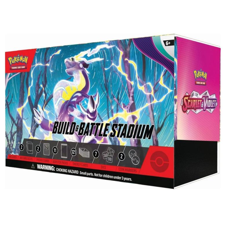 Pokemon Scarlet & Violet Build & Battle Stadium - EN english NEU sealed