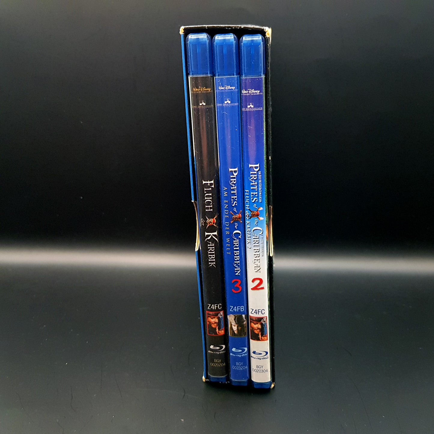 Fluch der Karibik  1-3 Die Piraten-Trilogie (Pirates of the caribean) - Blu Ray Zustand sehr gut