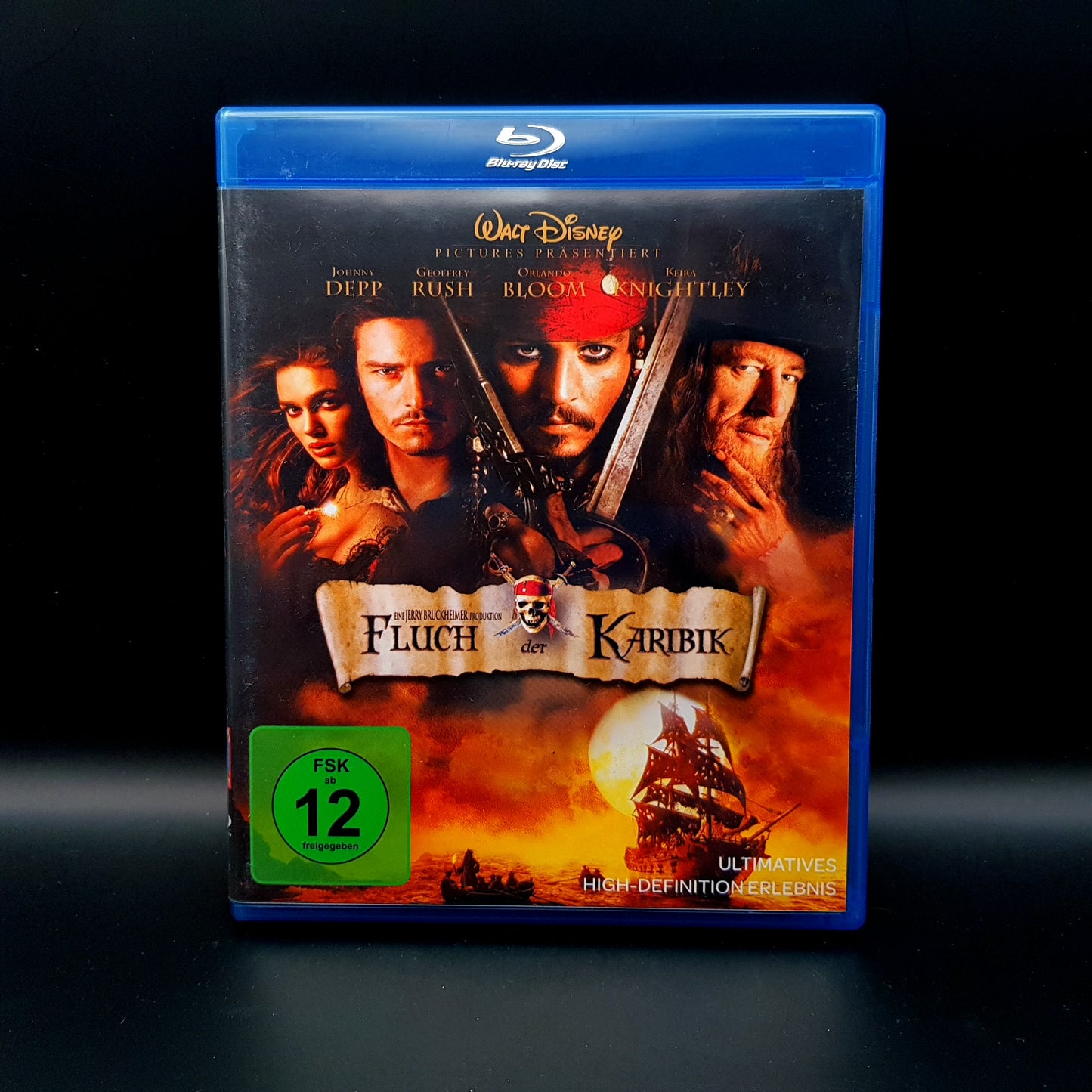Fluch der Karibik  1-3 Die Piraten-Trilogie (Pirates of the caribean) - Blu Ray Zustand sehr gut