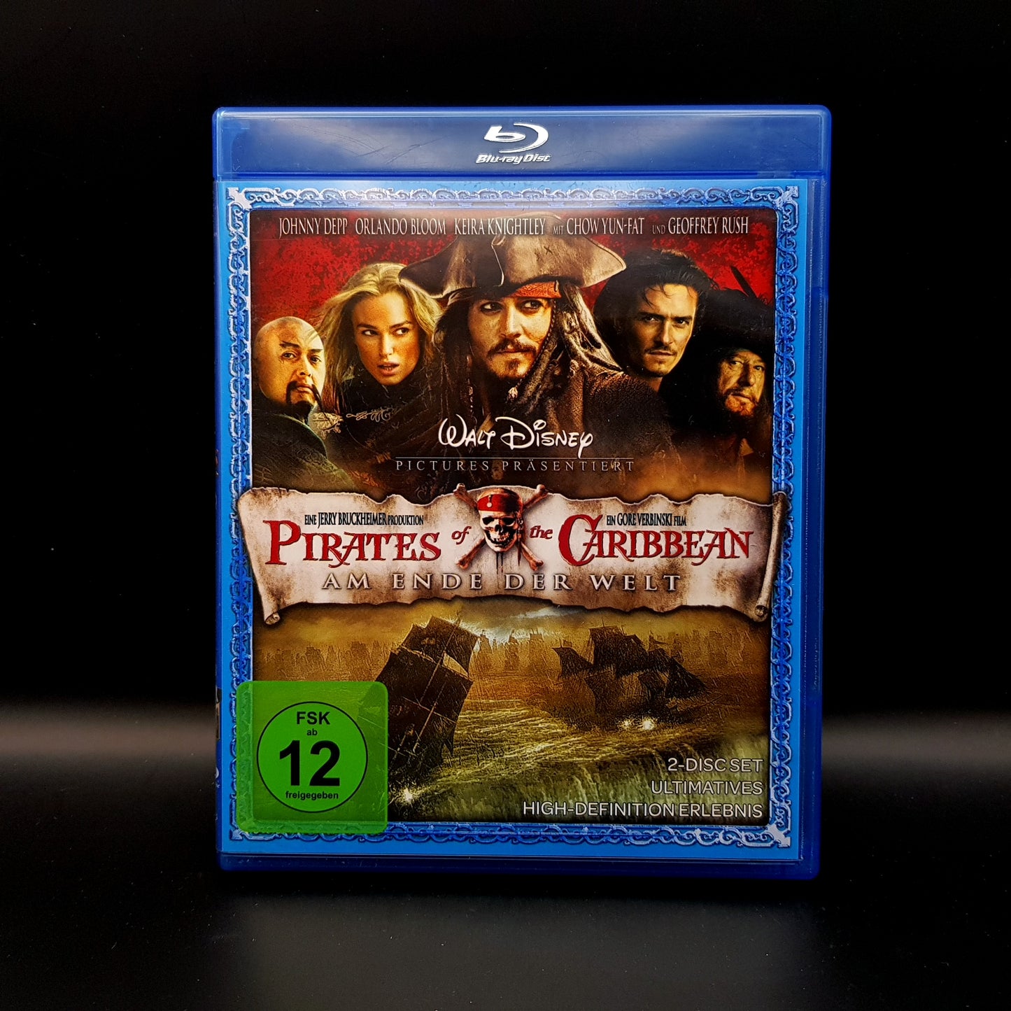 Fluch der Karibik  1-3 Die Piraten-Trilogie (Pirates of the caribean) - Blu Ray Zustand sehr gut