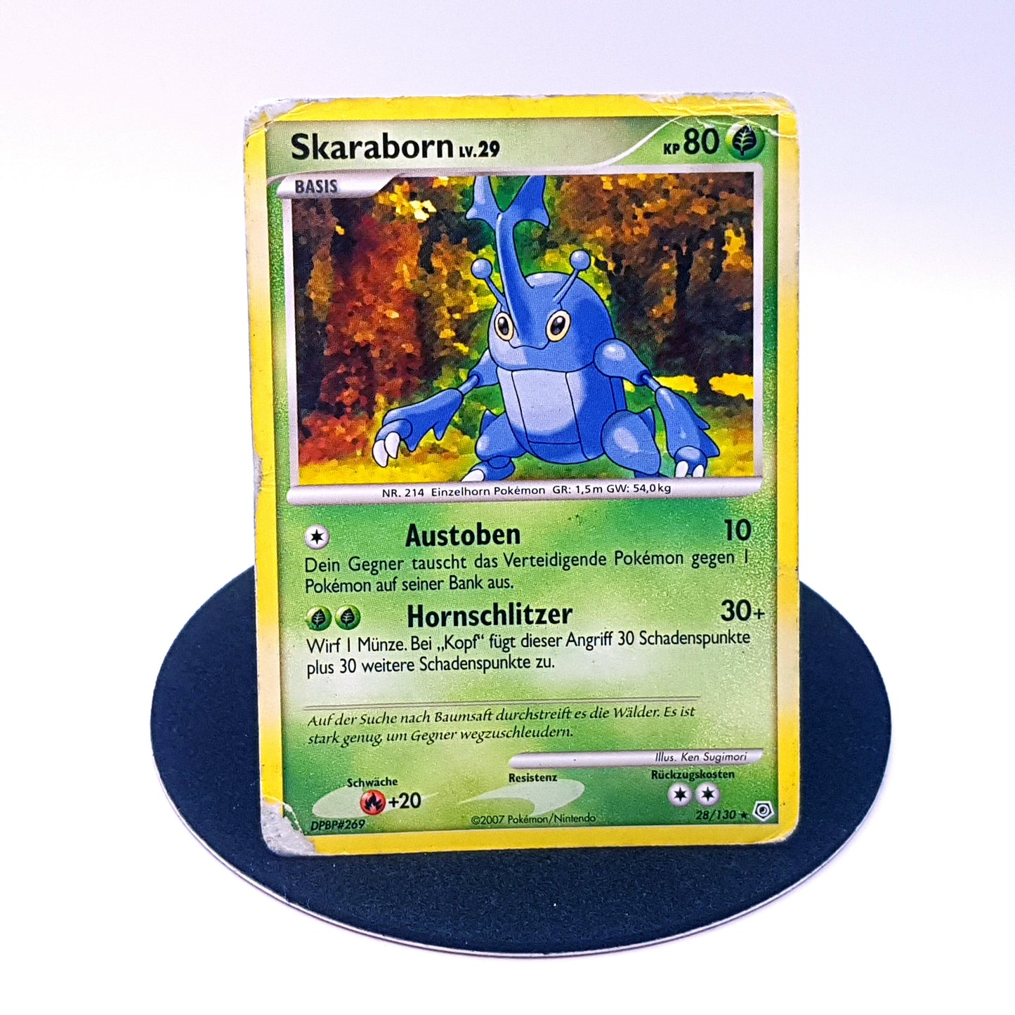 Pokemon Karte Skaraborn 28/130 Diamant & Perl 2007
