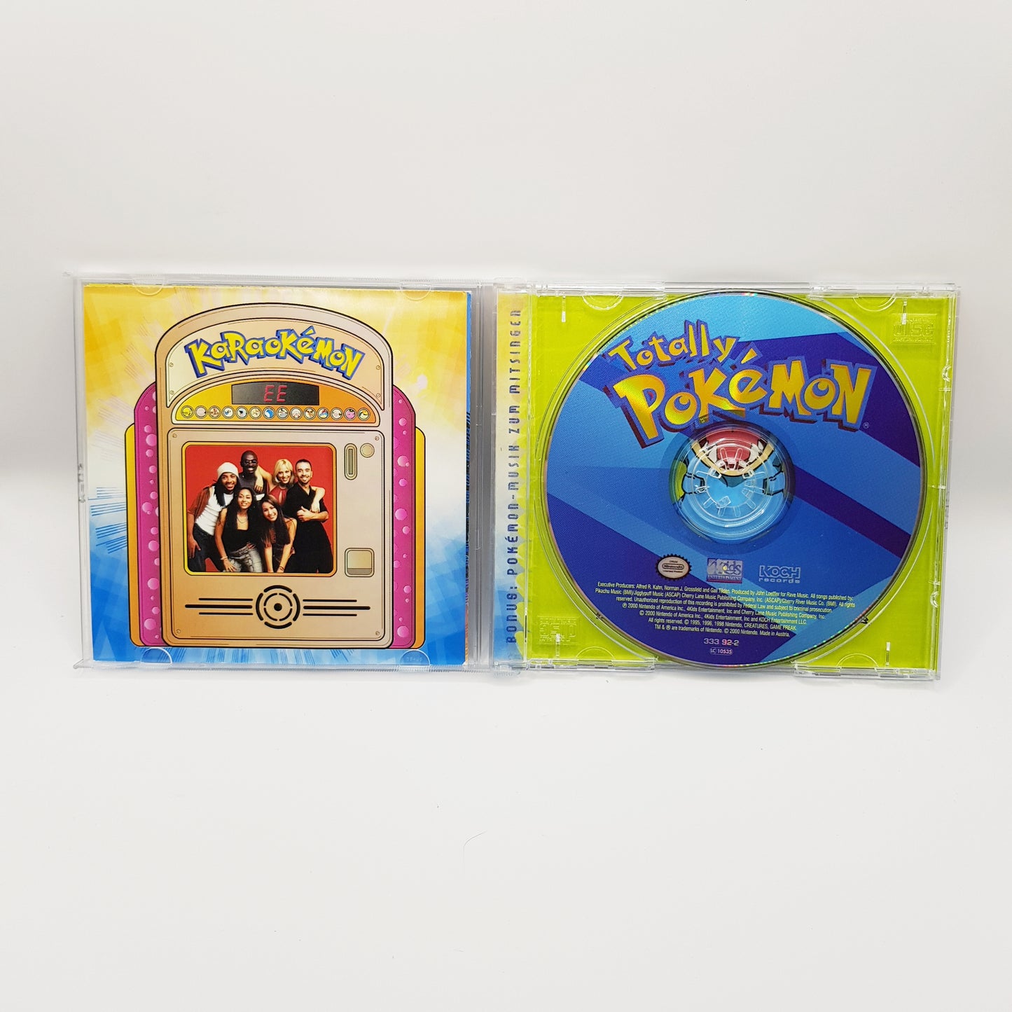 Totally Pokemon CD mit Original Soundtracks aus der US-Serie 2000