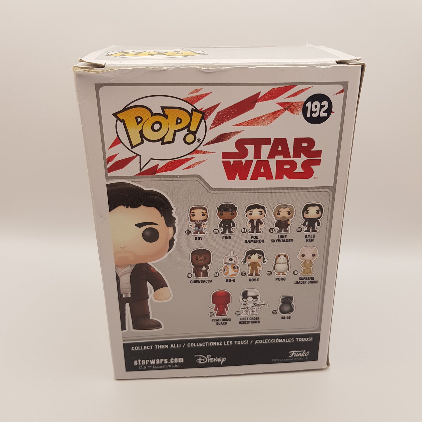 FUNKO POP - Star Wars #192 Poe Dameron Vinyl Figur