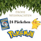 Pokemon Adventskalender 24 Päckchen mit Holos und vielen Karten - Geschenk