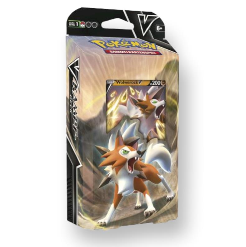 Pokemon V-Kampfdeck Wolwerock-V Krarmor-V Auswahl - DE deutsch NEU sealed