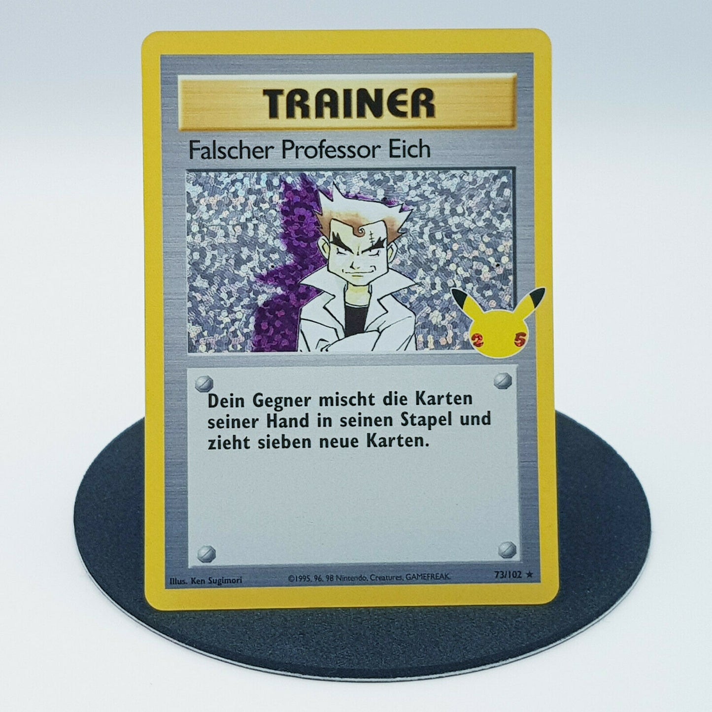 Pokemon Karte Falscher Professor Eich 73/102 Celebrations 2021 Mint