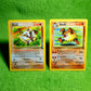 Pokemon Full Set - Menki 55/64 & Rasaff 43/64 - Dschungel Set (2000) - MINT