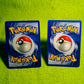 Pokemon - Seeper 49/62 & Seemon 42/62 - Fossil Set (1999) - MINT