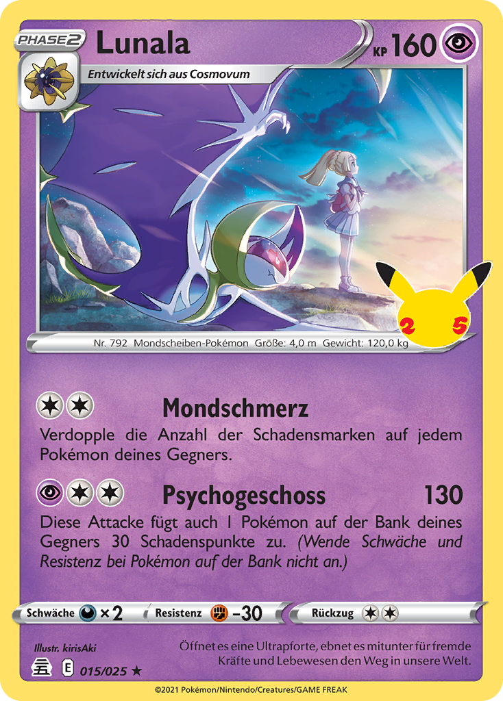 Pokemon Celebrations 25th Anniversary Karten zur Auswahl (Pikachu Mew Lugia uvm)