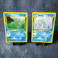 Pokemon - Seeper 49/62 & Seemon 42/62 - 1. Edition - Fossil Set (2000) - NM