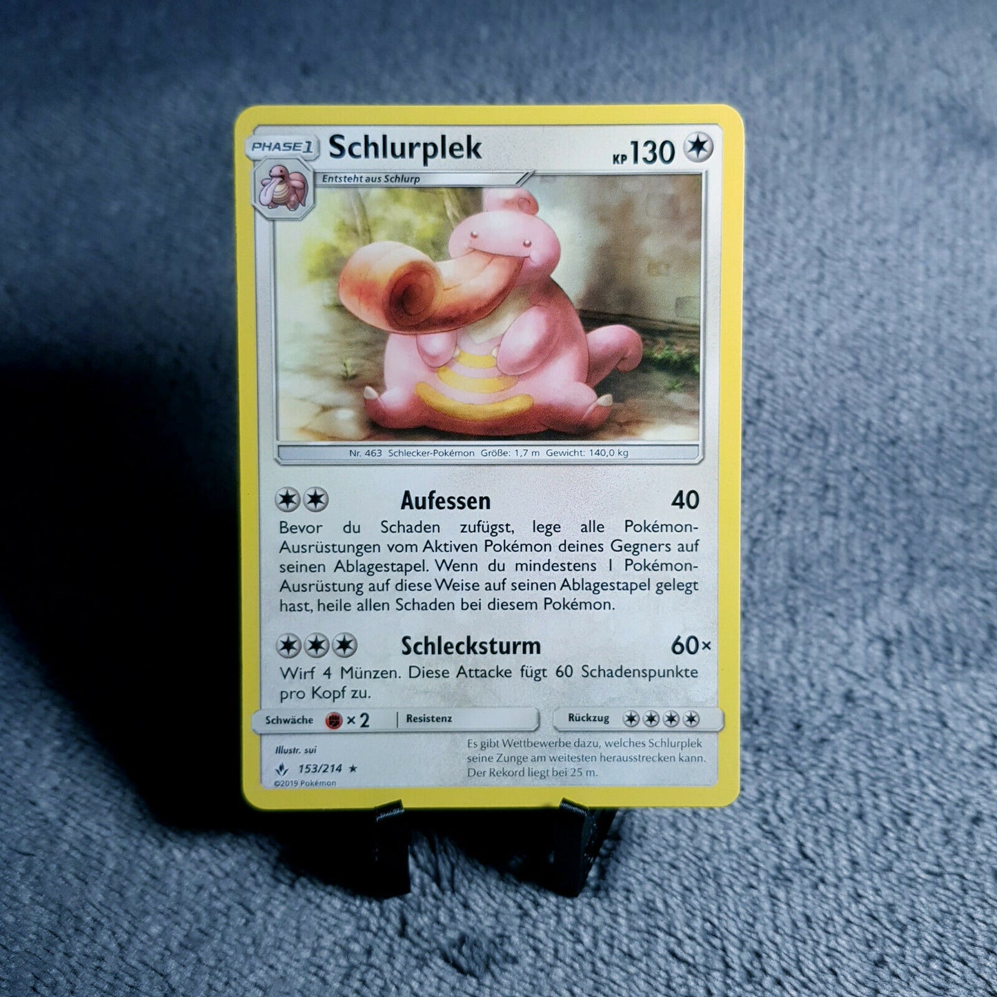 Pokemon Karte | Schlurplek 153/214 rare | deutsch | PSA | mint