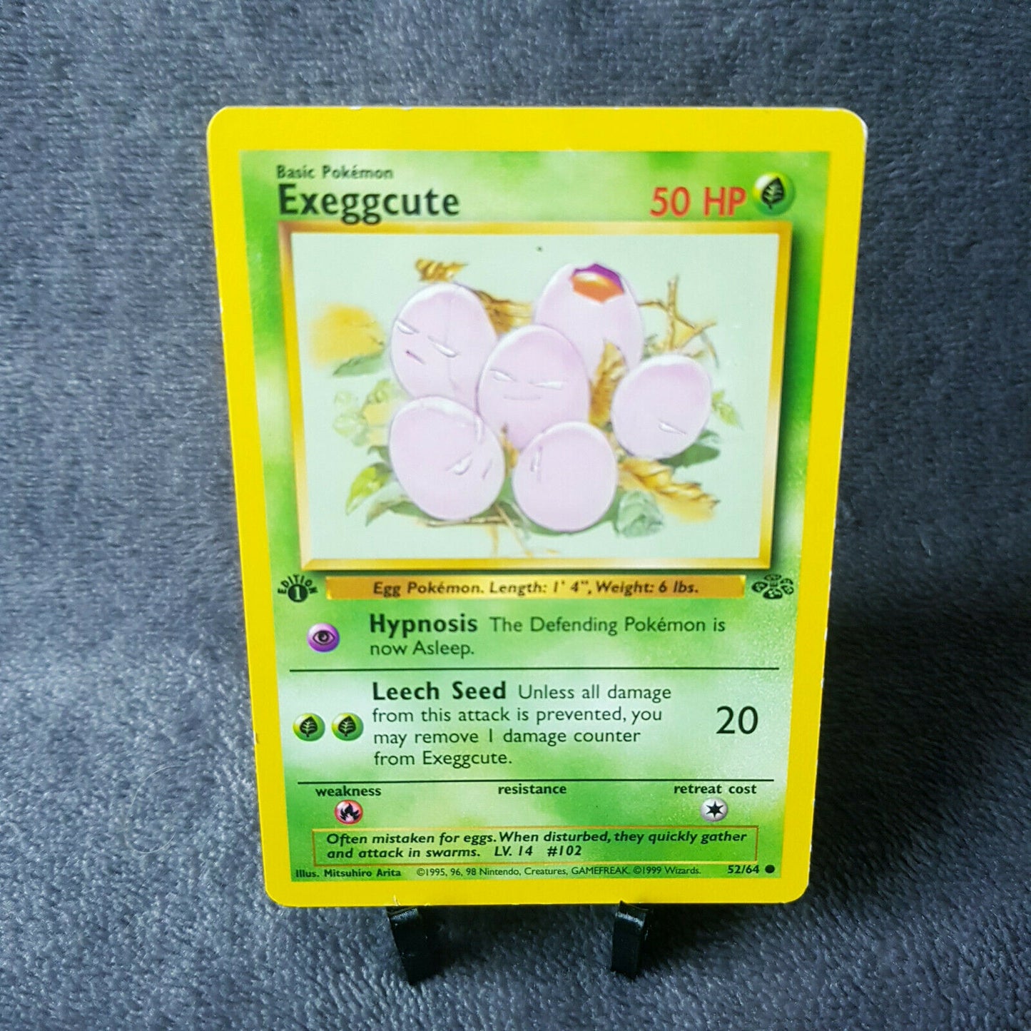 Pokemon - Exeggcute 63/64 - 1. Edition - Jungle Set (1999) - englisch - NM