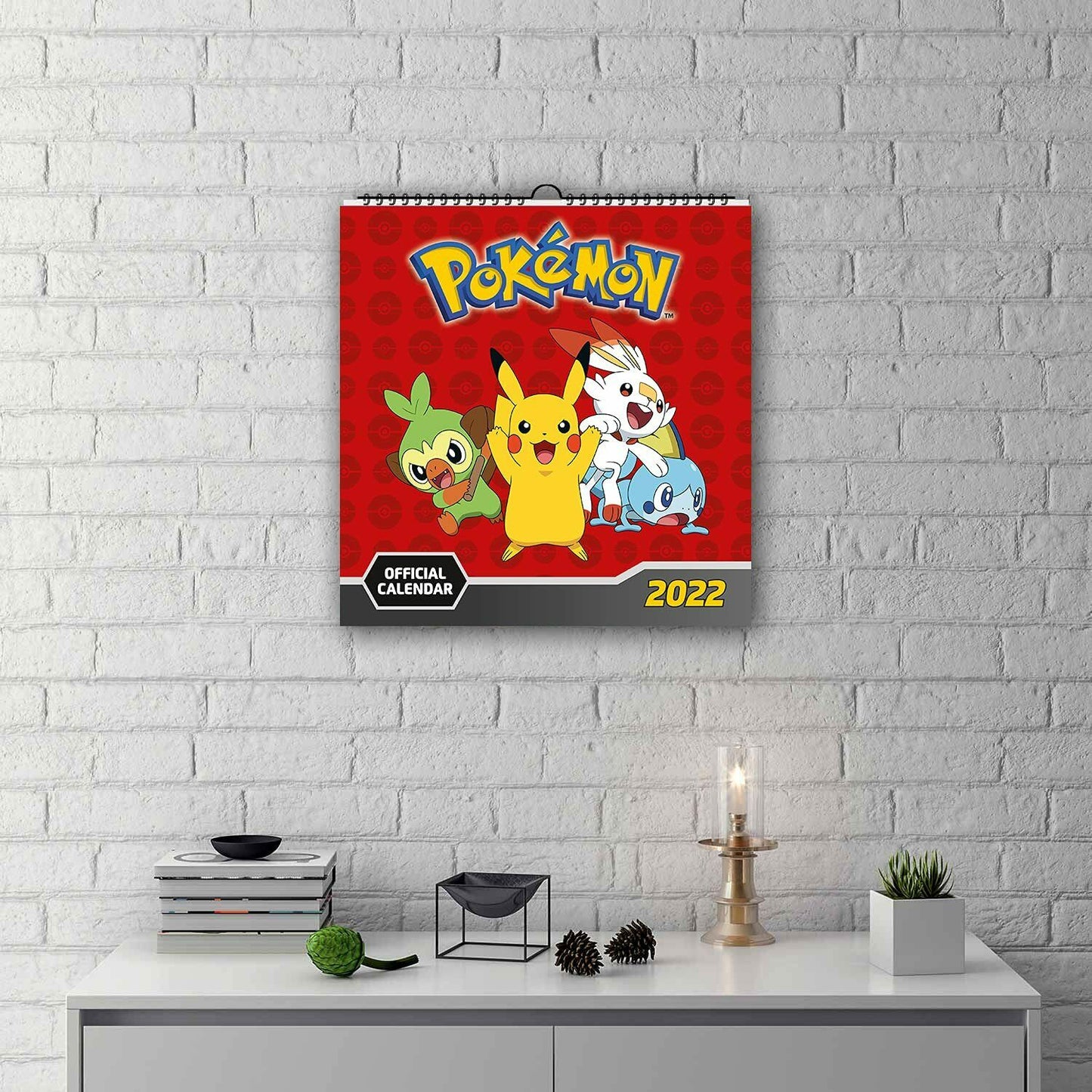 Pokemon Wandkalender / Kalender für Kinder 2022