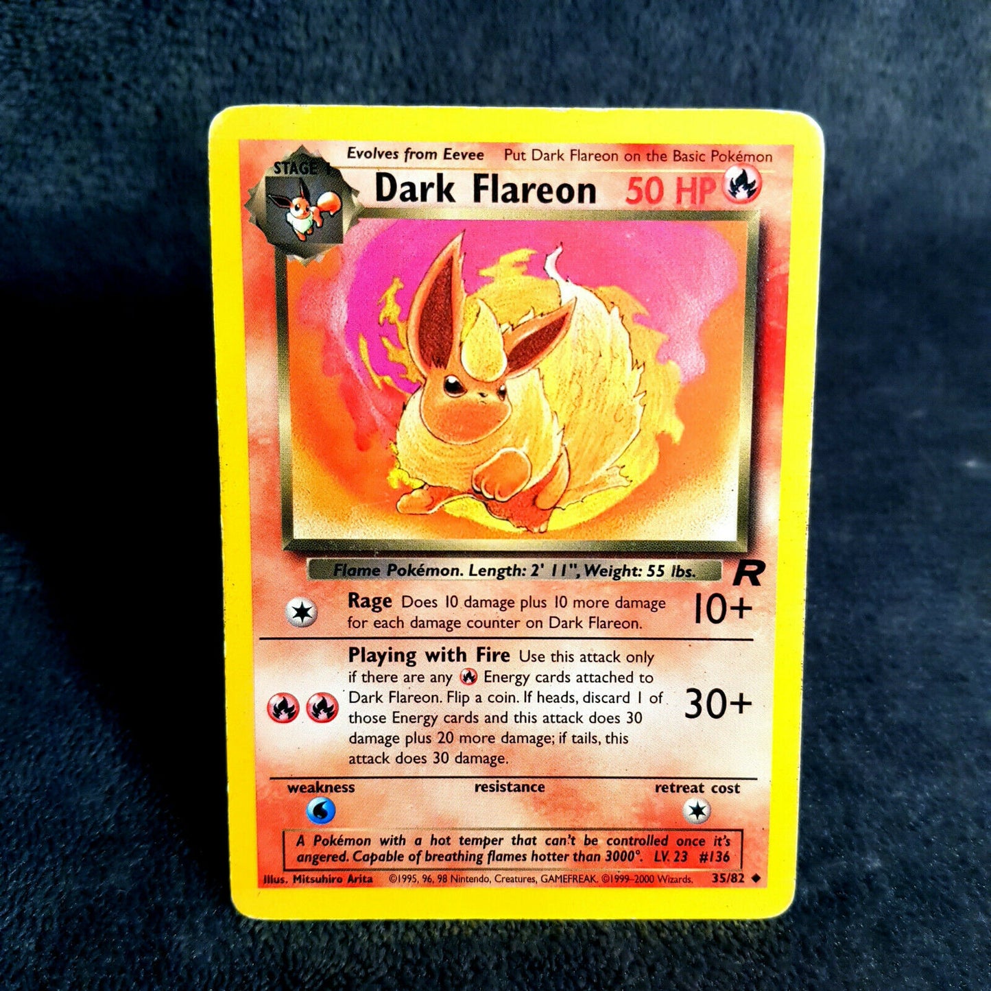 Pokemon - Dark Flareon 35/82 - Team Rocket (2000)