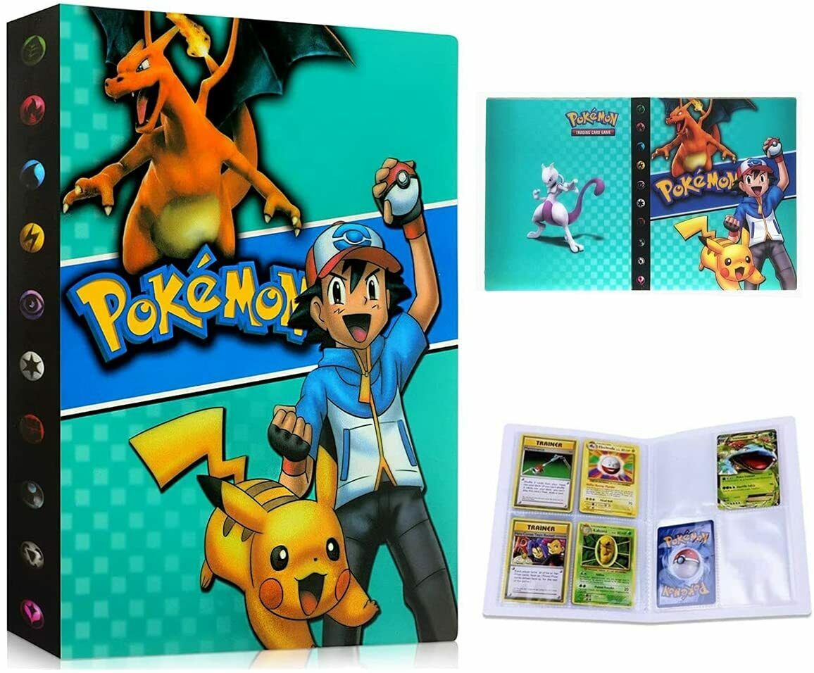 Sammelkartenalbum für 224 Pokemonkarten Sammelhefter Sammelordner Pokemon EX GX