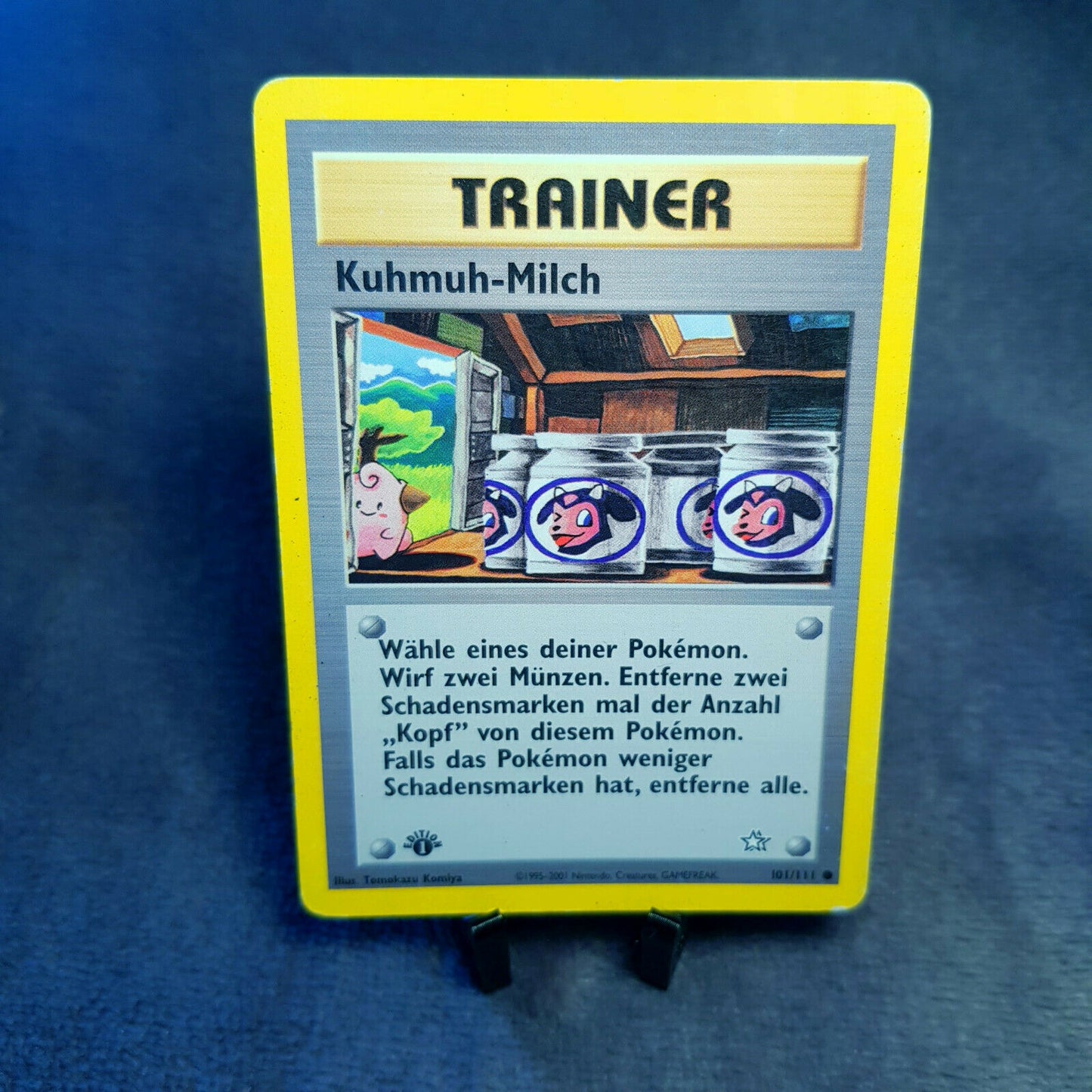 Pokemon - Trainer - Kuhmuh-Milch 101/111 - 1. Edition - TCG (2001) - Near Mint