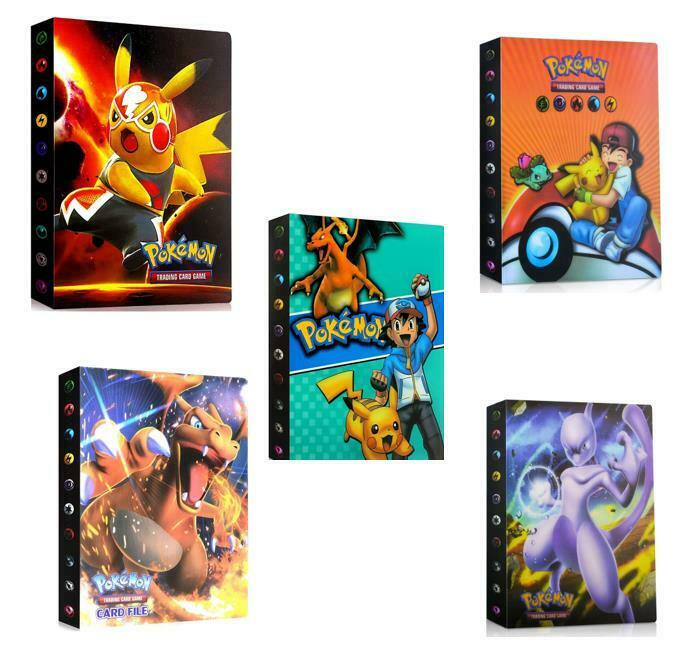 Sammelkartenalbum für >200 Pokemonkarten Sammelhefter Sammelordner Pokemon EX GX