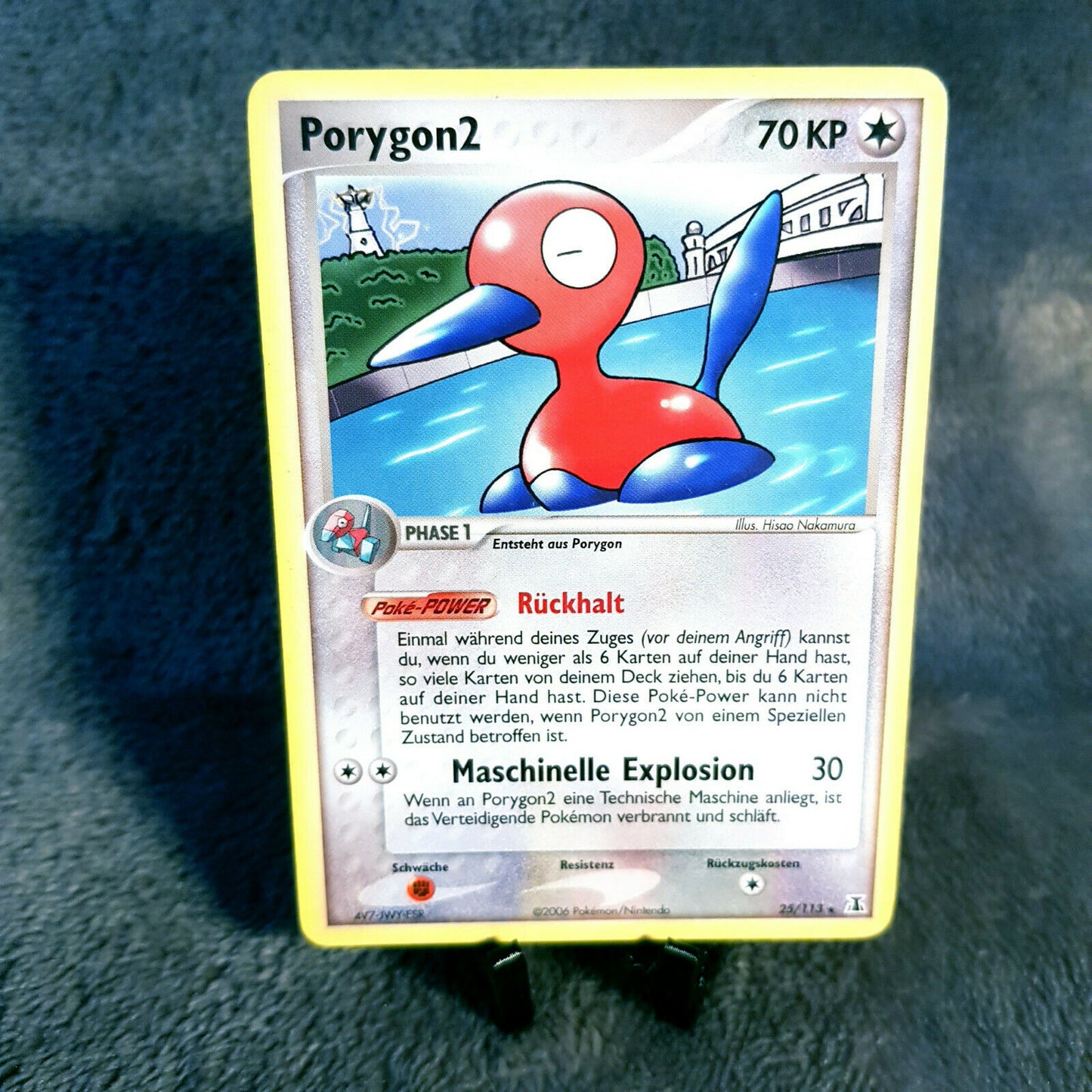 Pokemon - Porygon2 25/113 rare - EX Delta Species 2005