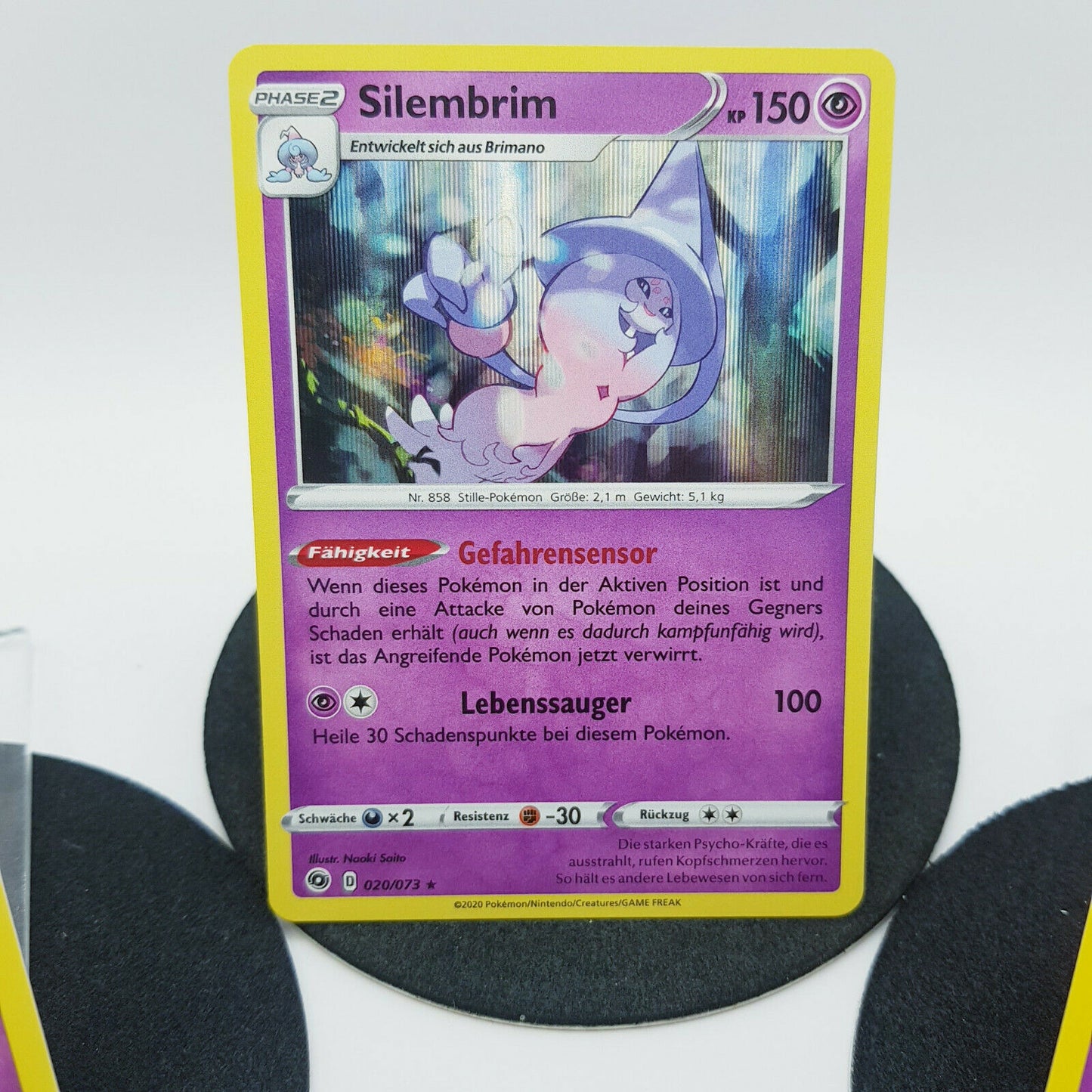 Pokemon Karten - Brimova 018/073 Brimano 019/073 Silembrim 020/073 holo MINT