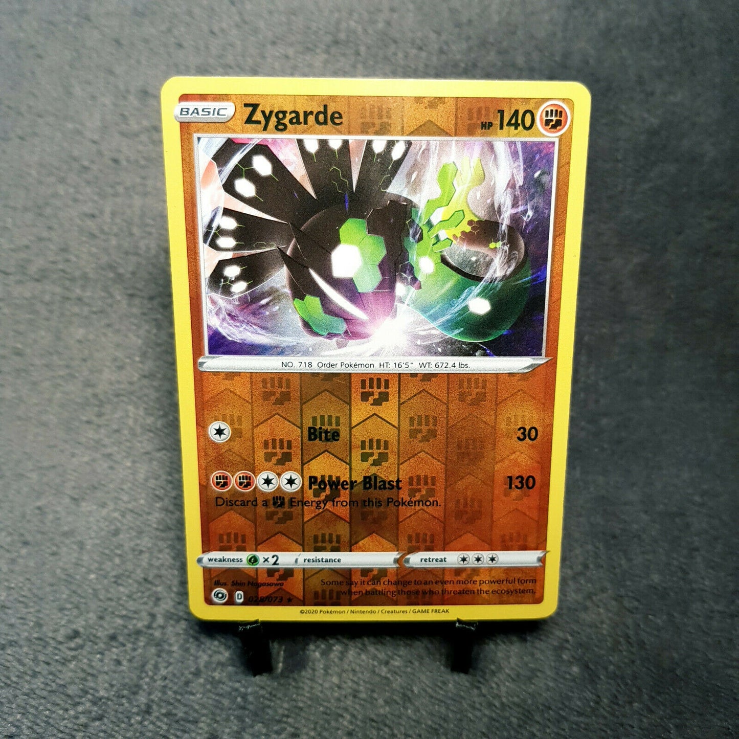 Pokemon Karte | Zygarde 27/73 rare holo | PSA mint