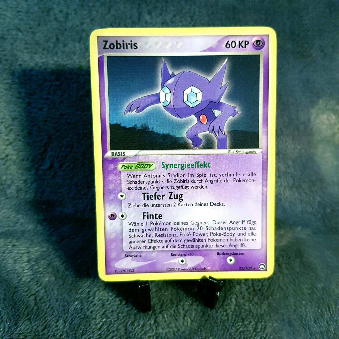 Pokemon - Zobiris 22/108 rare - EX Power Keepers 2007 - near mint