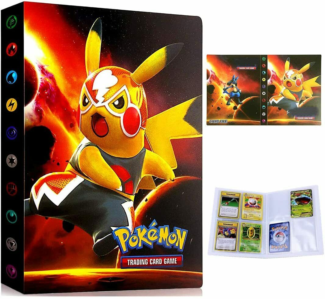 Sammelkartenalbum für 224 Pokemonkarten Sammelhefter Sammelordner Pokemon EX GX