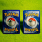 Pokemon - Sleima 48/62 Sleimok 13/62 - Holo - 1. Edition