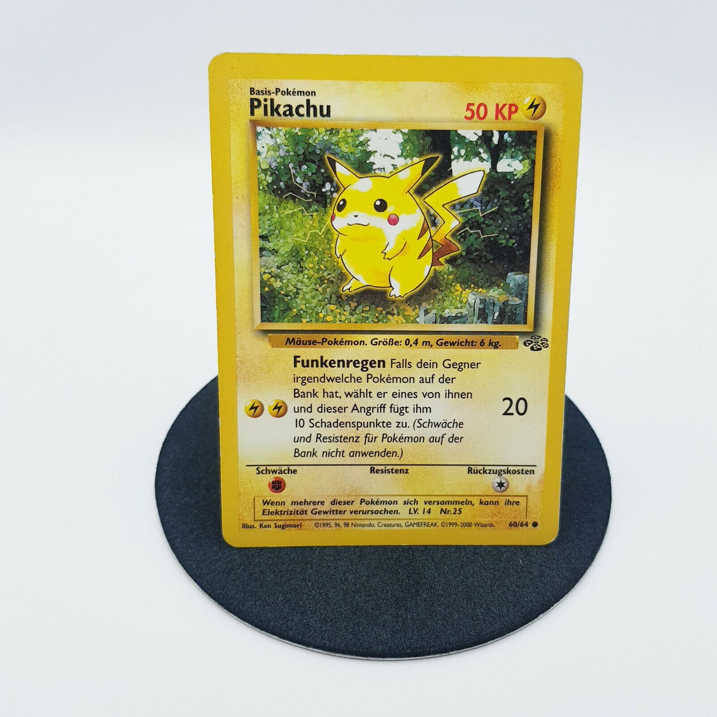 Pokemon Karte - Pikachu 60/64 Dschungel Set 2000 deutsch