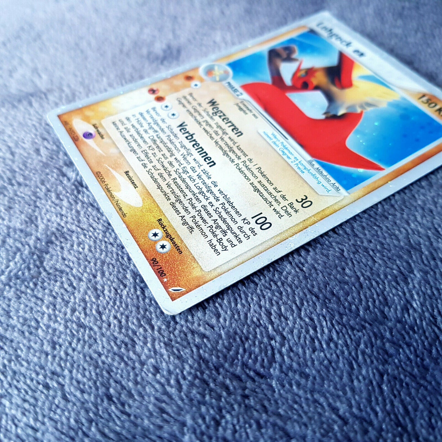 Pokemon - Lohgock ex 90/100 - rare holo - EX Crystal Guardians 2006