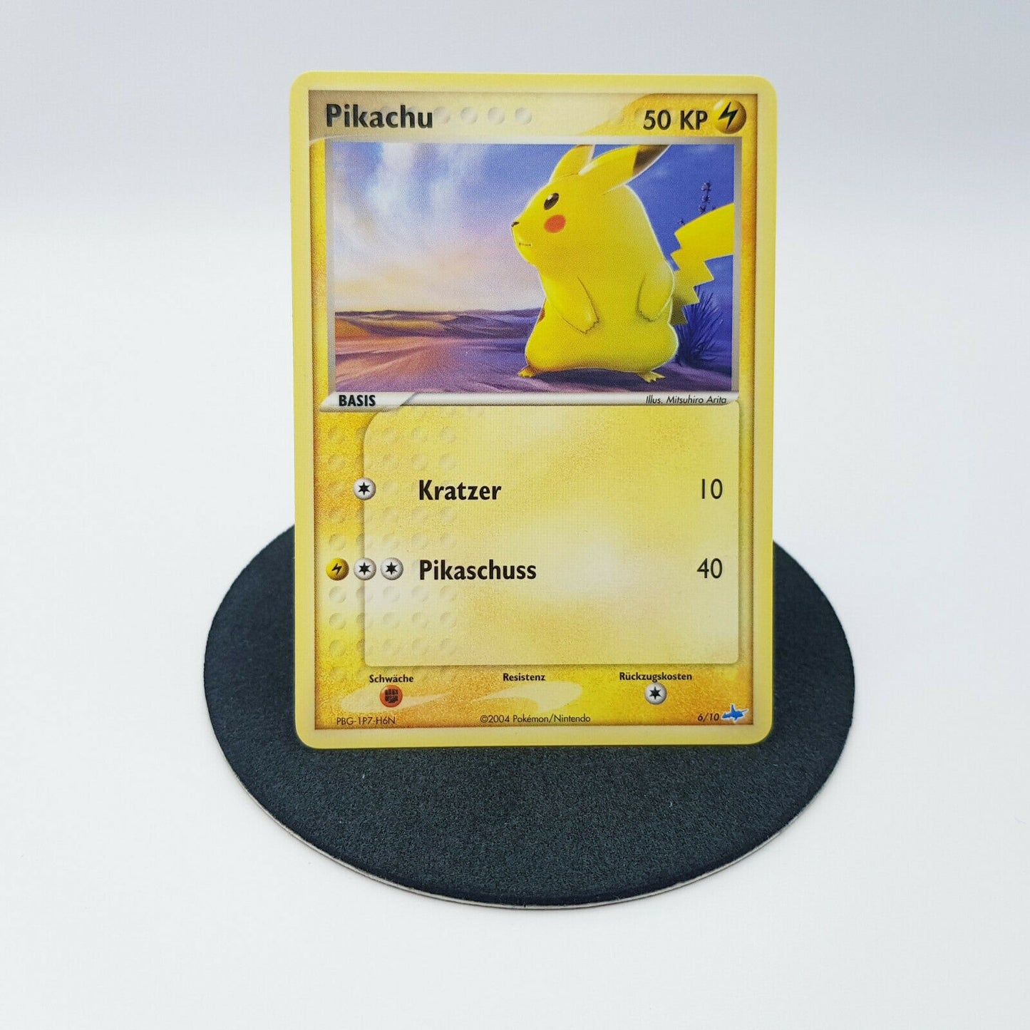 Pokemon Karte - Pikachu 6/10 - Latios Deck EX Trainer Kit 2004 - Near Mint DE