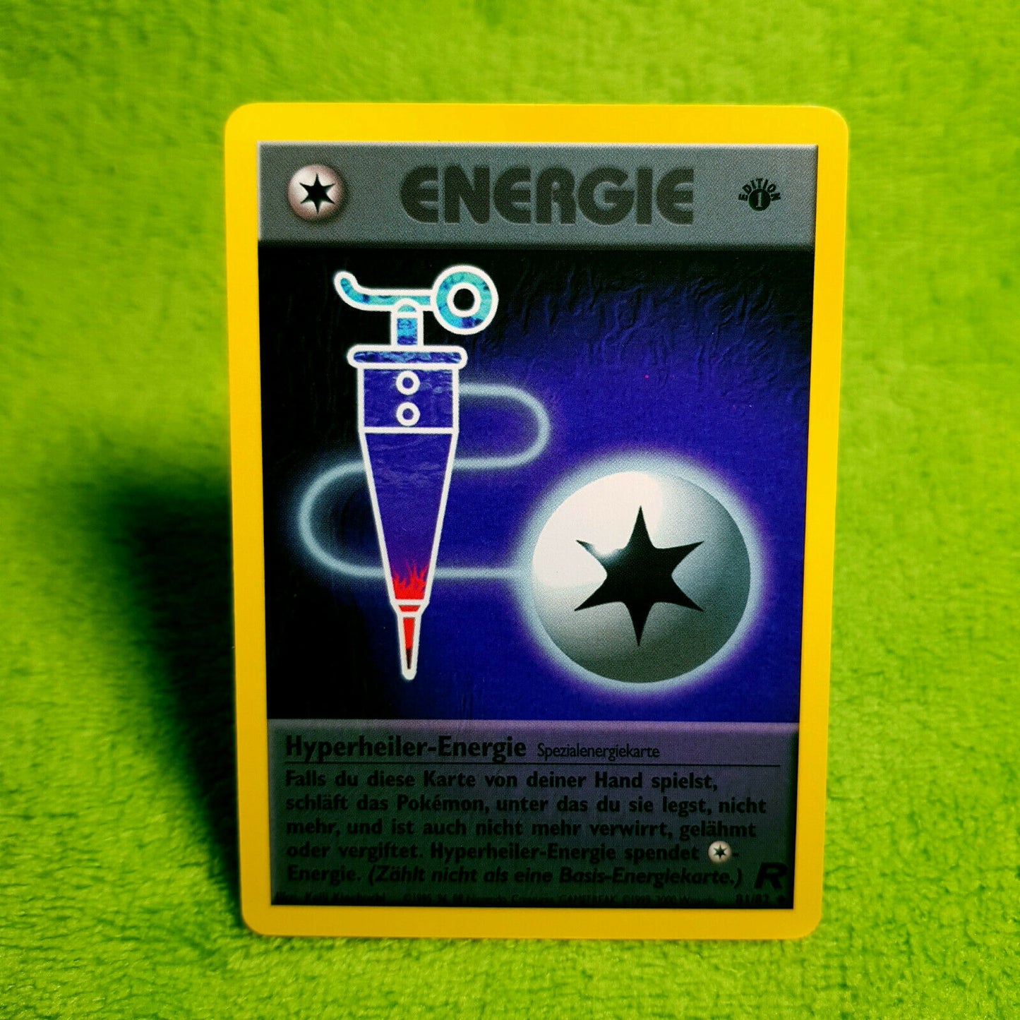 Pokemon - Hyperheiler-Energie 81/82 - 1. Edition - Team Rocket - MINT