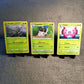 Pokemon Karten | Purmel 11/163 & Puponcho 12/163 & Vivillon 13/163 rare PSA