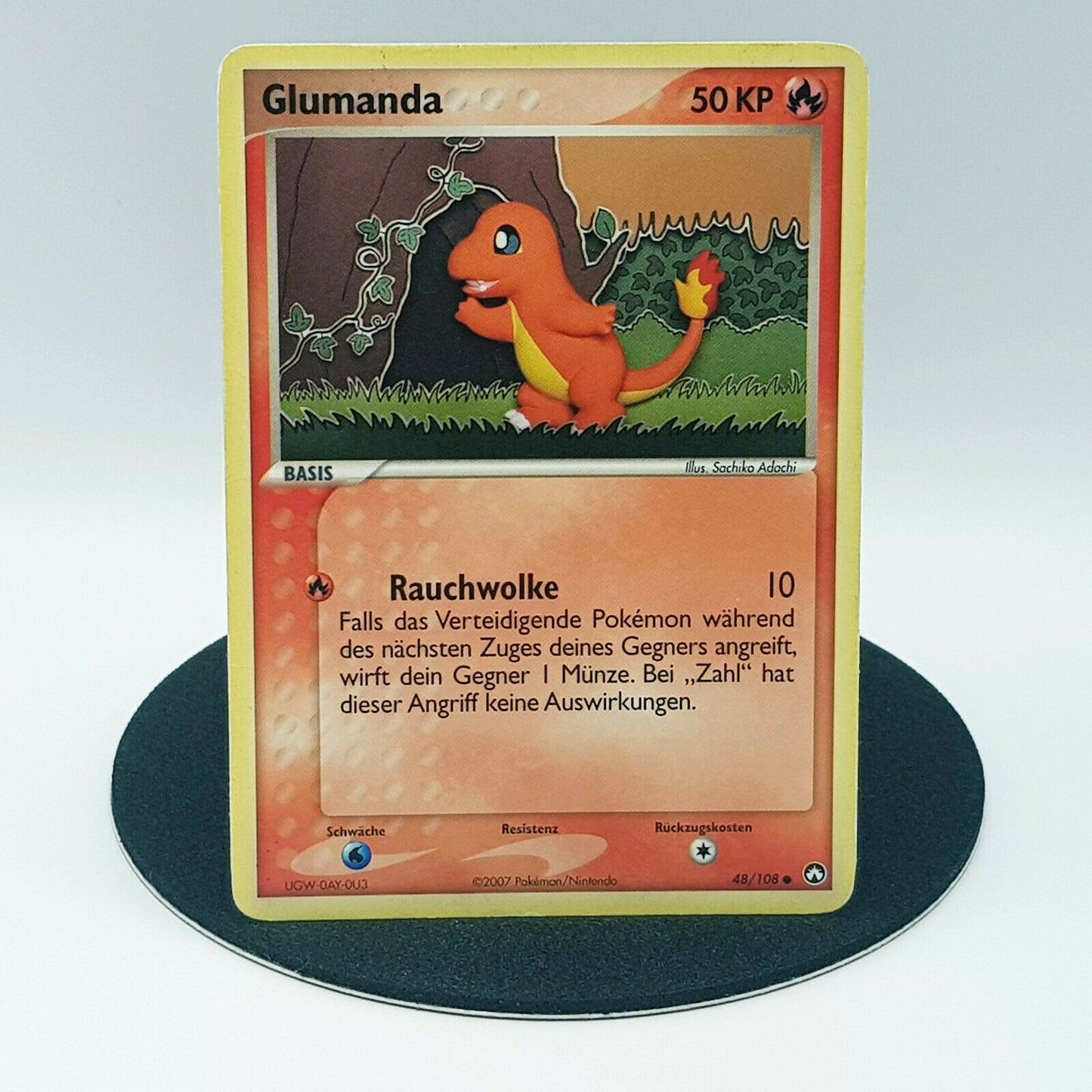 Pokemon Karte Glumanda 48/108 EX Power Keepers 2007 DE Near Mint
