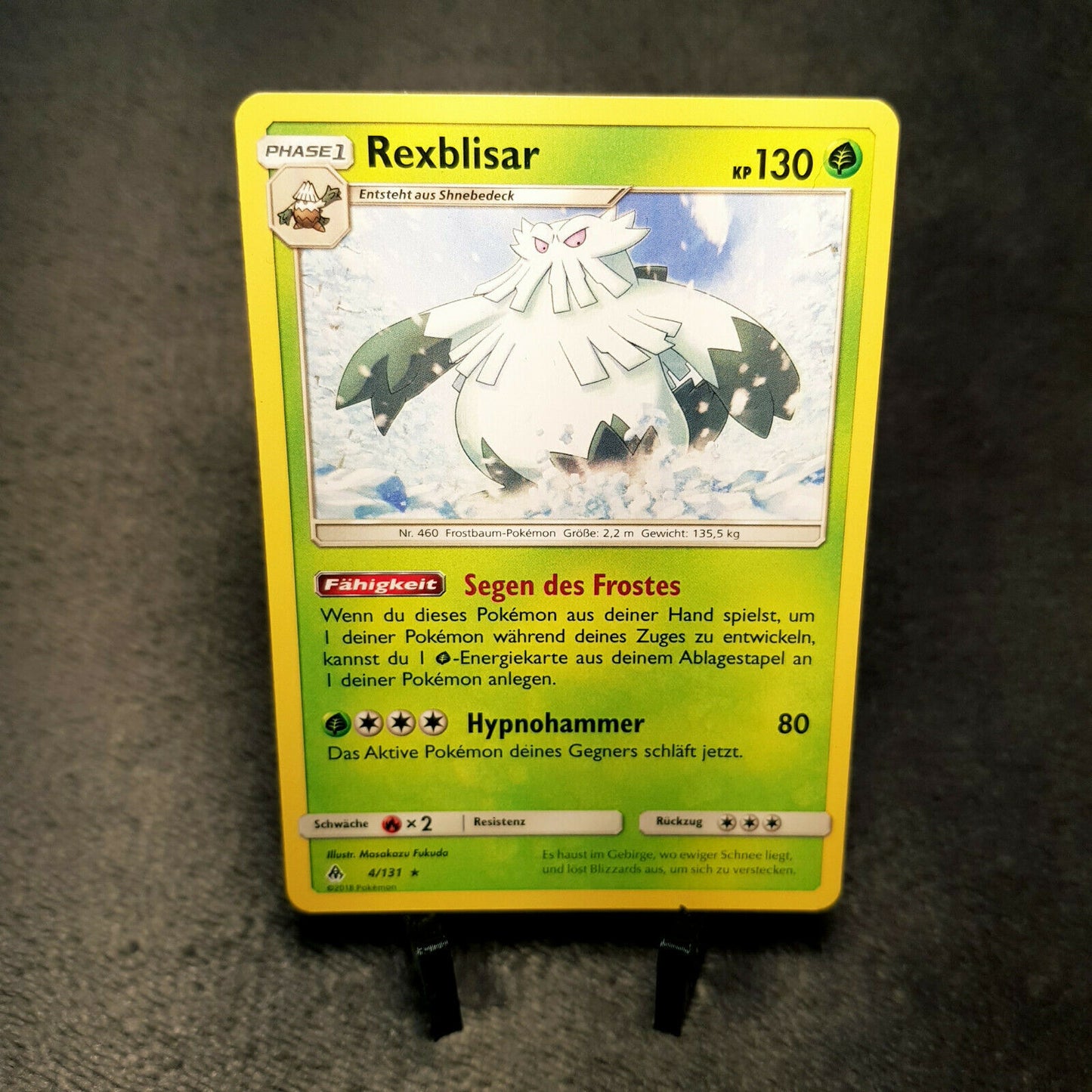 Pokemon Karte | Rexblisar 4/131 rare | deutsch | PSA | mint