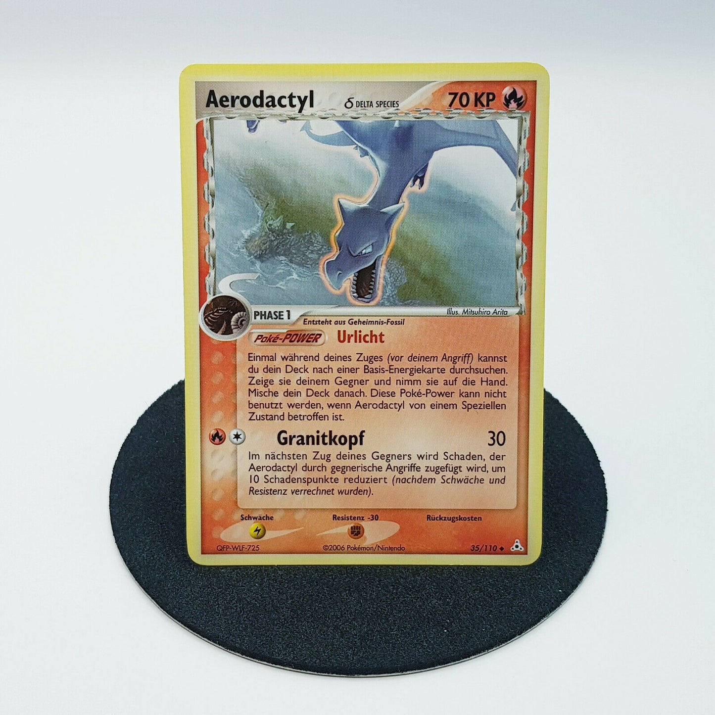 Pokemon Card Aerodactyl 35/110 EX Holon Phantoms 2006 Mint